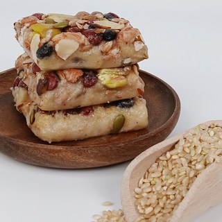 장가손떡 무설탕 현미 영양 떡 찰떡 모듬 아침 식사 대용 콩 로딩 단백질 냉동 개별포장, 100g, 10개