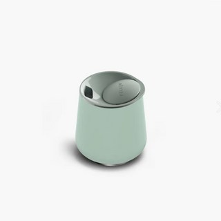 FELLOW 洛比雙層真空陶瓷隨行杯12oz/355ml，保溫保冷，陶瓷內層，簡約時尚, 12oz-樂檸綠, 1個