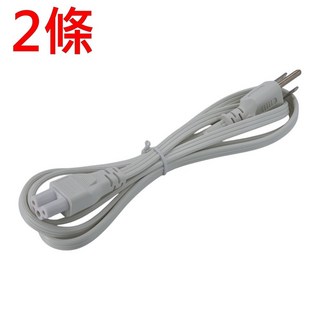 I-SHENG 鎰勝 副廠筆電白色三孔電源線 1.5米梅花孔充電線 米老鼠頭電源線 延長線, 1個, 2條價格