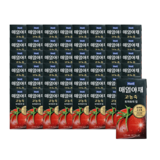 매일야채 고농축 토마토의 힘, 125ml, 48개