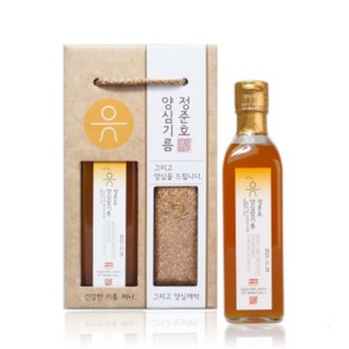 양심기름 미슐랭 세프비법 정준호양심참기름 프리미엄, 1세트, 300ml