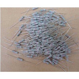 碳膜電阻 1/4W 精度5% 130歐姆 130Ω 現貨供應，快速出貨，適用於多種電子應用, 1個