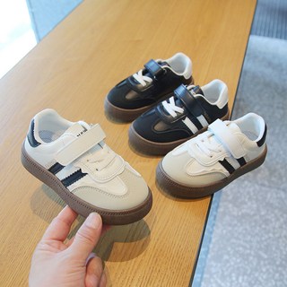 兒童德訓鞋2025春鞦新款男童運動休閒闆鞋女童小白鞋軟底舒適阿甘鞋
