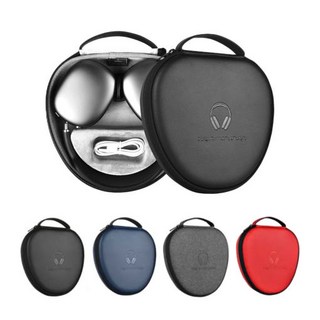 WIWU 에어팟맥스 스마트 케이스 자동절전 충격방지 파우치 생활방수 스크래치 보호, 뉴 에어팟맥스 슬림 네이비블루