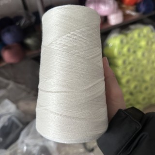 毛線團子 桑蠶絲萊賽爾絲光線 手工編織冰絲8股 夏季花式柔軟細膩透氣棉線毛線編織, 13深紅色（送十號環針）,一桶一斤左右送工具, 1個