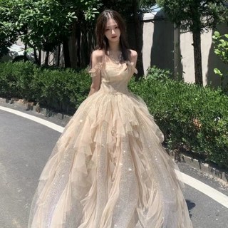 公主裙 晚禮服 氣質 主持人 18嵗成人禮 高端 輕奢 小衆 藝考