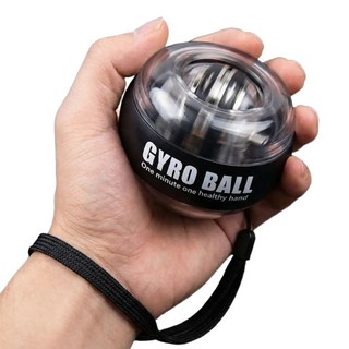 르베르 전완근 악력 손목 강화 자이로볼, 1개, 팬텀 블랙