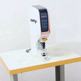 자동단추기계 자동 스냅 옷수선 단추기계 리벳 버클링, 강화형 로즈골드 버튼 머신테이블 0.6m