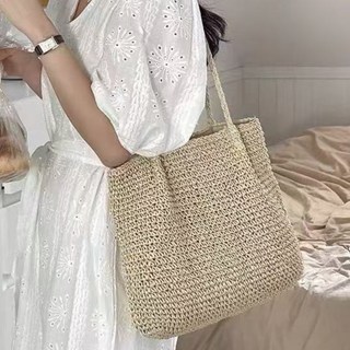 소노바 라탄 무드 내추럴 숄더백