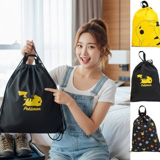 포켓몬 정품 조리개 가방+/학원 신발주머니 캠핑 화장품 옷 속옷 가방 보조 여행 해외여행