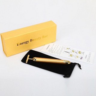 大韓美鋪 鍍24k黃金美容棒 T字按摩拉提神器 美容儀 美顏小物 保養, 1個