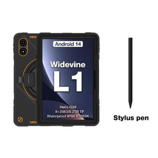 월드 프리미어 AGM 패드 P2 액티브 11 인치 FHD 견고한 태블릿 2024 P2W 방수 낙하 방지 8GB + 256GB 안드로이드 14 G99 Widevine L1, 없음, 6) Russian version - P2 Active, 없음