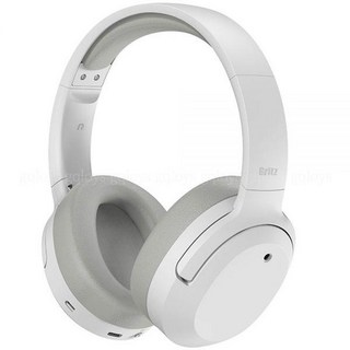 브리츠 ANC 블루투스 스테레오 헤드폰, White, BT4000 ANC