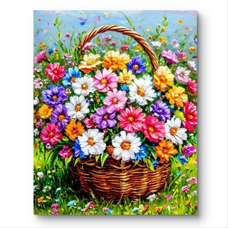 서은이네 큐빅 비즈 보석십자수 캔버스 액자형 40x50cm, 1세트, APM07