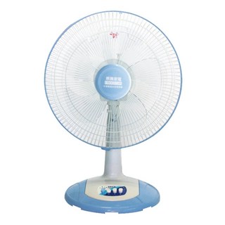 惠騰14吋桌上型電扇FR-148，夏季首選台灣製造，多段風速調整，簡約時尚