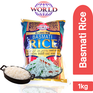 World Basmati Rice 바스마티 라이스, 1개, 1kg