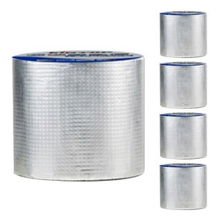 모칸도 방수 부틸 방수테이프 10cm X 10m 초강력 접착 만능테이프, 5개