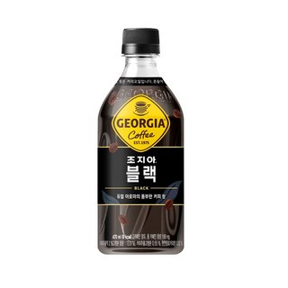 코카콜라 조지아 블랙 470ml, 24개