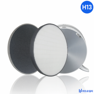 [호환] LG 공기청정기필터 AS111VBS H13등급 위드유필터, 헤파필터1개+탈취필터1개 세트, 1개