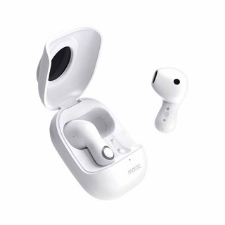 모락 글로우 미니 블루투스 무선 이어폰, 화이트, MR-GLOWMINI