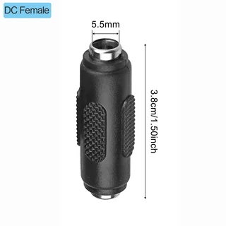 5.5x2.1mm DC 남성 여성 전원 커넥터 12V/24V 어댑터 잭 소켓 플러그 배럴 CCTV 카메라 LED 스트립, 04 1피스 Female