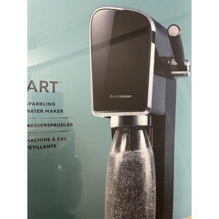 Sodastream ART 拉桿式自動扣瓶氣泡水機 白 原廠保固一年, 黑