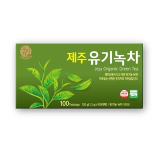 우리차 제주 유기녹차, 1.2g, 100개입, 1개