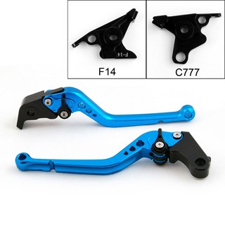 Yamaha FJR 1300 03 Kawasaki ZRX 1200 CNC可調式拉桿Long-極限超快感, Blue