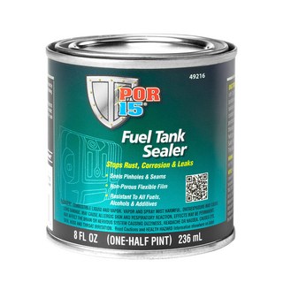 POR-15 연료 탱크 실러 녹 부식 및 누출 방지 모 POR-15 Fuel Tank Sealer Stops Rust Corrosion and Leaks Resistan, 1개