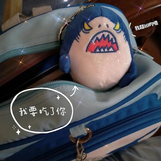 明星同款鯊魚鑰匙扣挂件 可愛卡通書包鑰匙鏈情侶禮物, 1個, 鯊魚1頭