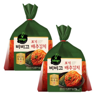 CJ 비비고 포기김치 5kg, 2개