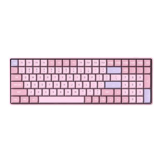 darkFlash 大飛 GD100 中文注音 無光雙模機械鍵盤 黃軸 奶咖色 星空藍 粉色