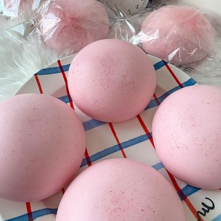 [유유존] 핑크도우슈가볼 스키쉬 스트레스완화 모찌 쫀득 손맛템 힐링토이, 핑크도우슈가볼_핑크