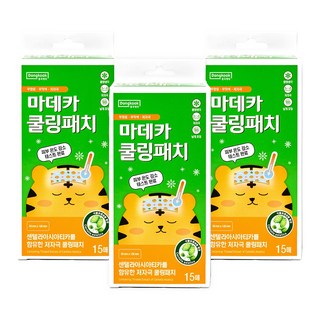 동국제약 마데카 쿨링시트, 15개입, 3개