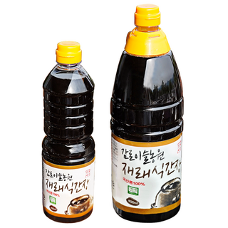 (감로이슬농원) 100% 국산콩 전통 재래식 조선 집 간장(5년 숙성), 900ml, 1개