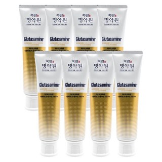 (매장정품) LG생활건강 [홈쇼핑 최신상] 엘지 명약원 글루타사민 치약 120g 8개 죽염 잇몸 & 시린이 케어 225785