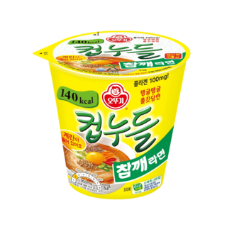 오뚜기 컵누들 참깨라면 37.5g 6개 매콤 고소 당면, 1박스