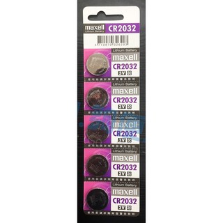 maxell CR2032 鈕扣型電池 公司貨 #6203, 1個, 5