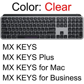 로지텍 MX 보드 커버 맥 플러스용 비즈니스 보호 스킨 케이스 마스터 실리콘 tpu용, [01] Clear-MX KEYS