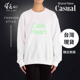 【狂 GO/mad go】高質印花 T 恤 帽 T 學生上班族 休閒潮流 男女同款暢銷靜心平和心1