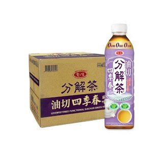 Family 分解茶 油切四季春 無糖功能綠茶 990毫升, 990mg, 12個, 1個裝