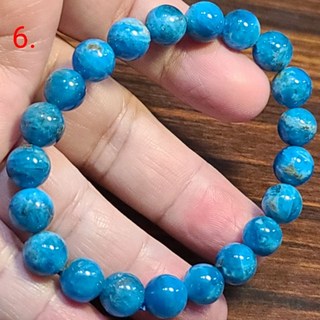 藍鋰輝石 藍磷灰石 手鍊 手環 手珠 9mm 天然 水晶玉石特賣#R049-4