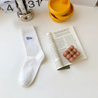 Peralta 刺繡中筒襪 棉質舒適羅口襪 男士運動襪