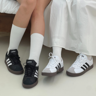 아디다스 백화점정품 VL 코트베이스 데일리 여성 발편한 착화감 삼바 운동화 스니커즈