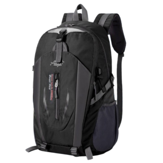 서온리 어깨가 가벼운 초경량 남성 여성 등산가방 백패킹 트래킹 캠핑 대용량 여행가방 방수 배낭 40L 백팩, 딥블랙