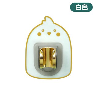 花灑支架 免打孔浴室可調節噴頭掛座淋浴器蓮蓬固定墻底座, 燙金花灑-白色【1個】