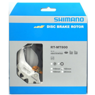 SHIMANO XT RT-MT800 160mm中央鎖入式散熱碟盤公路車RT800同級, 1個