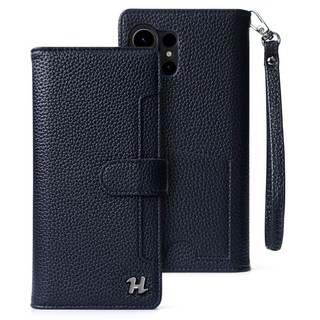 잭팟 힙 소프트 필링 카드 지폐 이중 수납 백포켓 다이어리 스트랩 케이스