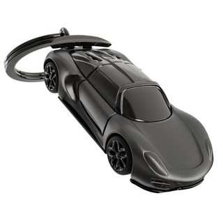 【Metalmorphose/MTM】霧黑跑車鑰匙圈 超跑 跑車 男生禮物, 1個, 霧黑