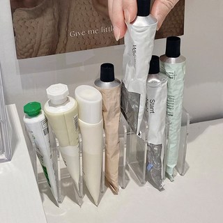 루나오라 다용도 화장품 수납 트레이, 1개, 투명